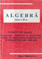 Algebra, Clasa a XI-a - Probleme din manual