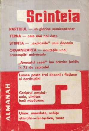 Almanah Scinteia 1971