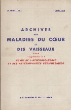 Archives des Maladies du Coeur et des Vaisseaux 1969