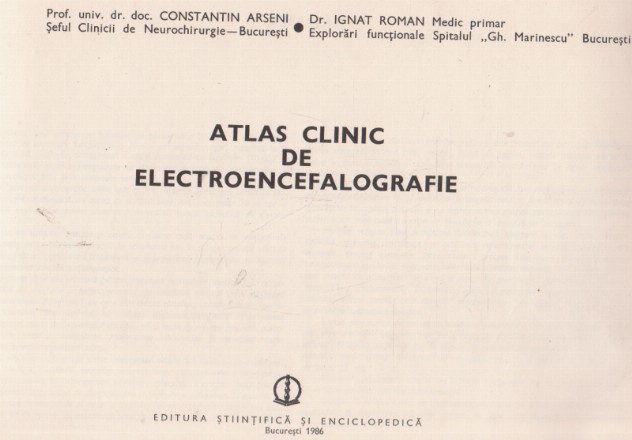 Atlas clinic de electroencefalografie
