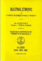 Buletinul Stiintific al Academiei de Stiinte Tehnice din Romania - Rezistenta Materialelor, Nr. 2/2000