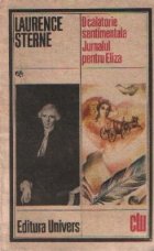 O calatorie sentimentala. Jurnalul pentru Eliza