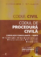 Codul Civil si Codul de Procedura Civila. Octombrie 2018