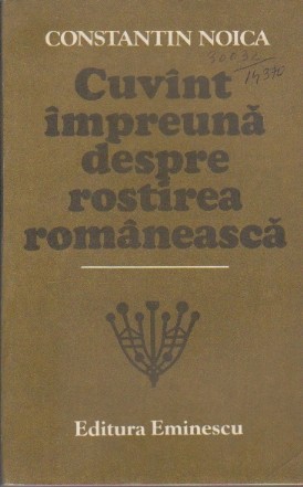 Cuvint Impreuna despre Rostirea Romaneasca