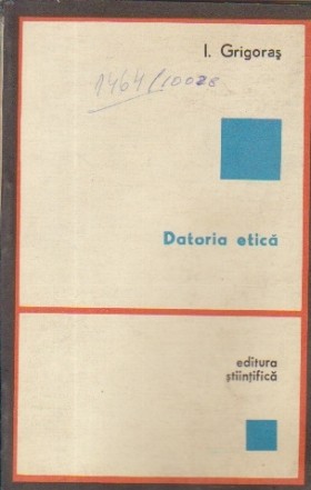 Datoria Etica