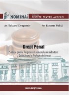 Drept penal. Sinteze pentru pregatirea examenului de admitere si definitivare in profesia de avocat