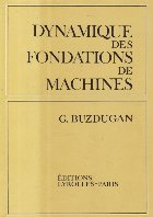 Dynamique des fondations de machines (Buzdugan)