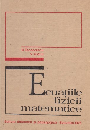 Ecuatiile fizicii matematice