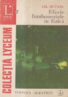 Efecte fundamentale in fizica