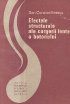 Efectele structurale ale curgerii lente a betonului Efectele structurale ale curgerii lente a betonului