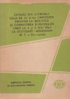 Extrase din lucrarile celui de al 6-lea simpozion privitor la biologia si combaterea buruienilor tinut la 4/5 