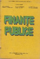 Finante publice, Editie 1992
