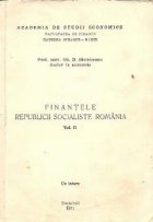 Finantele Republicii Socialiste Romania, Volumul al II-lea - Uz intern