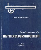 Fundamente de Rezistenta Constructiilor (Precupanu)