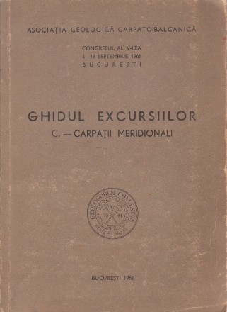 Ghidul excursiilor C. - Carpatii Meridionali