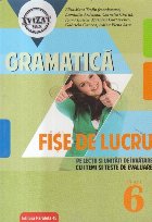 Gramatica 6 - Fise de lucru pe lectii si unitati de invatare cu itemi si teste de evaluare, Editie 2018