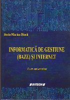 Informatica de Gestiune (Baze) si Internet