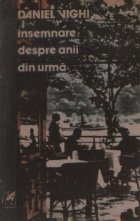 Insemnare despre anii din urma