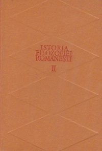Istoria filozofiei romanesti, Volumul al II-lea (1900-1944, partea I)