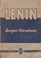 Lenin despre literatura