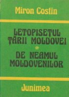 Letopisetul Tarii Moldovei. De neamul moldovenilor