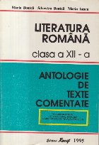 Literatura romana Clasa XII Antologie