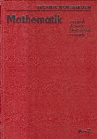 Mathematik, A-Z (Mit etwa 35000 Wortstellen)