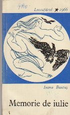 Memorie de Iulie - Poezii (Ioana Bantas)