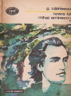 Opera lui Mihai Eminescu Volumul