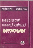Pagini de cultura economica romaneasca