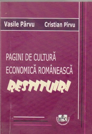 Pagini de cultura economica romaneasca
