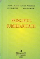 Principiul subsidiaritatii