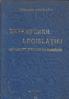 Repertoriul Legislatiei Republicii Socialiste Romania (1976)