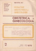 Revista de Obstetrica si Ginecologie, Aprilie-Iunie, 1976