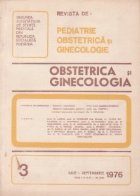 Revista de Obstetrica si Ginecologie, Iulie-Septembrie, 1976