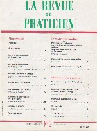 La revue du praticien, No 2, 11 Janvier 1991
