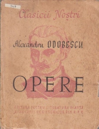 Scrieri Alese (Al. I. Odobescu - Editie 1949)