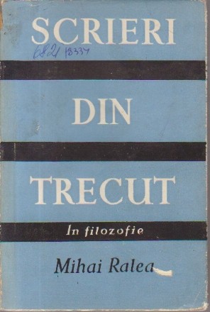 Scrieri din Trecut, Volumul al II-lea - In filozofie