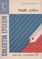Studii critice