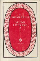 Studii literare, 2 - G. Ibraileanu