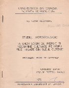 Studiul agrobiologic a unor soiuri de piersic si nectarine cultivate pe nisipurile irigate di sudul Olteniei. 