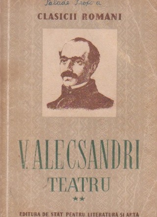 Teatru, Volumul al II-lea (Alecsandri)