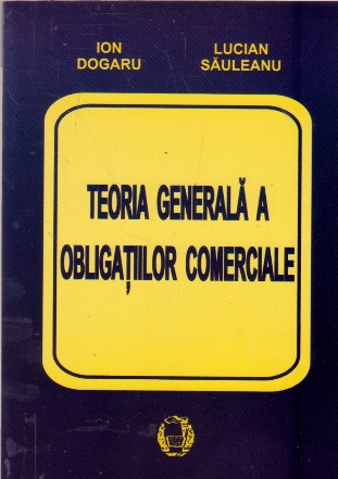 Teoria generala a obligatiilor comerciale