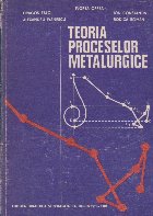 Teoria proceselor metalurgice, Editia a II-a