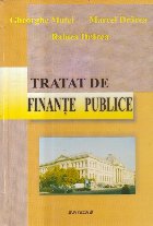 Tratat de finante publice, Partea I (Matei, Dracea)