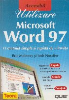 Utilizare Microsoft Word 97 - O metoda simpla si rapida de a invata