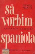 vorbim spaniola exercitii lexicale